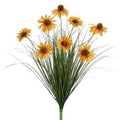 Allstate Black-Eyed Susan Bush Yellow 23.5" - Artificial Flowering Plants Silk