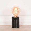 Black Marble Table Lamp (Bulb Not Included) - Modern Home Interiors