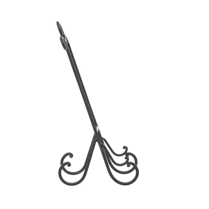 Deco Marché Black Metal Scroll Easel 6" x 10" x 20" - Easels Merchandise