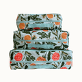 Blue Floral 3 Piece Packing Cube