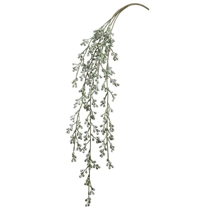 Allstate Blue Sedum Hanging Spray 31" - Artificial Flora Silk