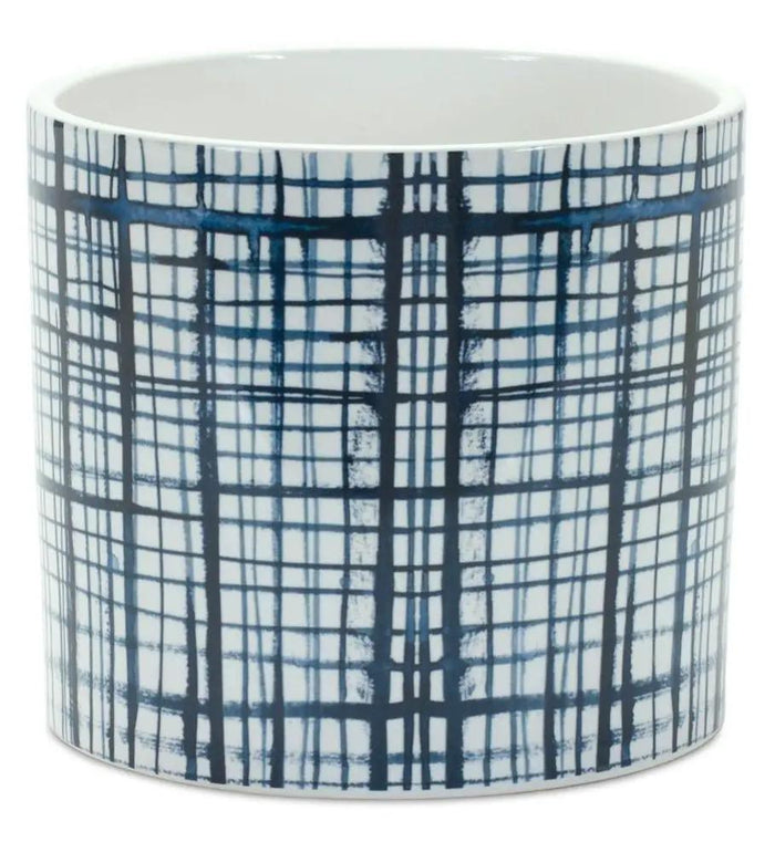 Melrose Blue/White Pot (2 Sizes) - Vases Merchandise
