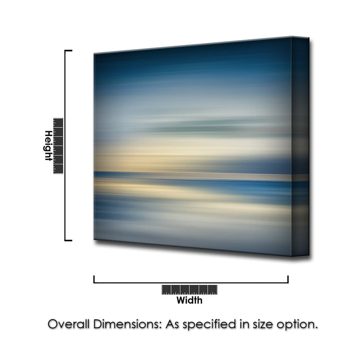Blur Stripes No. 1' Wrapped Canvas Wall Art