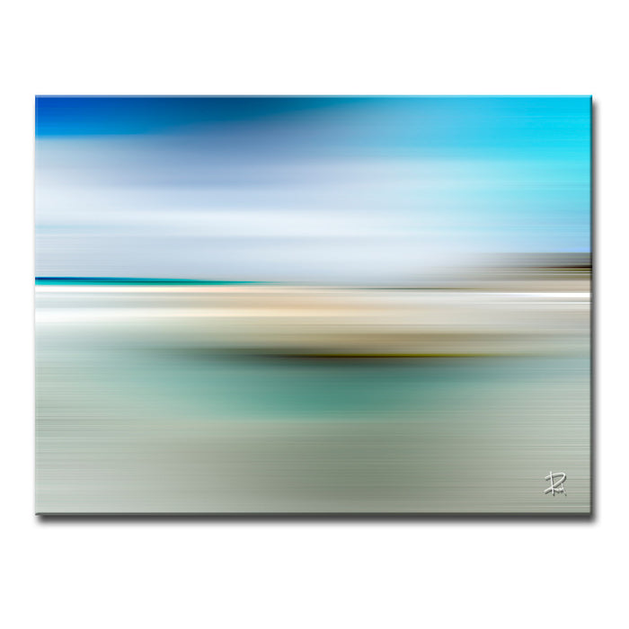 Blur Stripes No. 13' Wrapped Canvas Wall Art