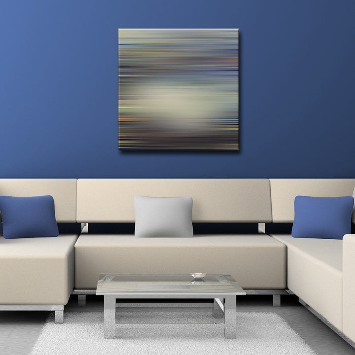 Blur Stripes No. 3' Wrapped Canvas Wall Art