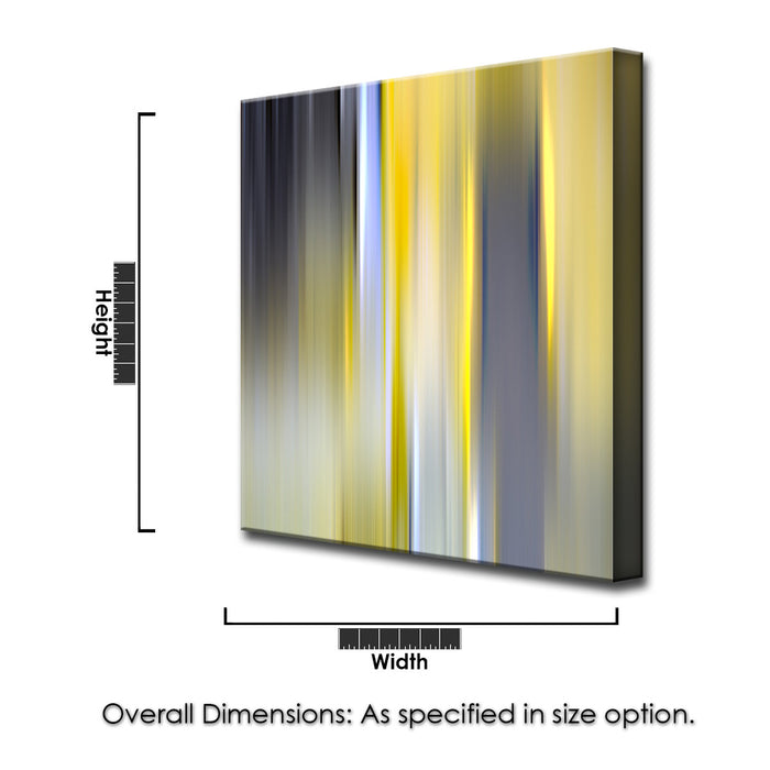Blur Stripes No. 6' Wrapped Canvas Wall Art