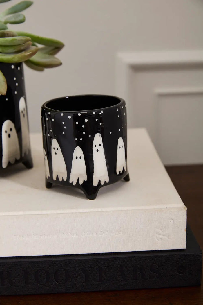 Boo Ghost Pot 3.5" x 3.75"