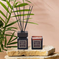 Boutique Amber & Sandalwood Desire Candle & Diffuser Set - Modern Home Interiors