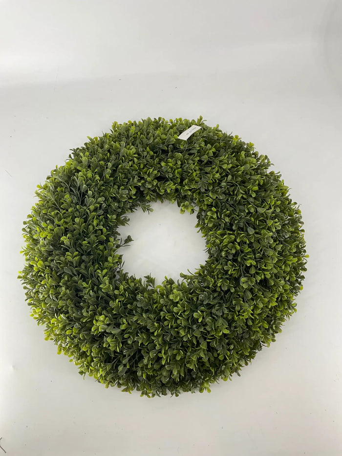 Supreme Boxwood Wreath 20" - Silk