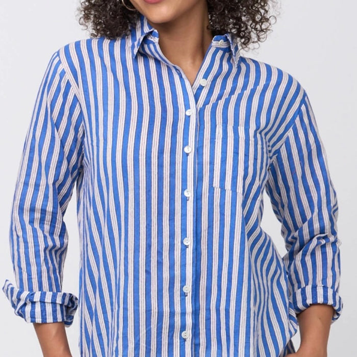 Boyfriend Shirt - Tuscan Stripe