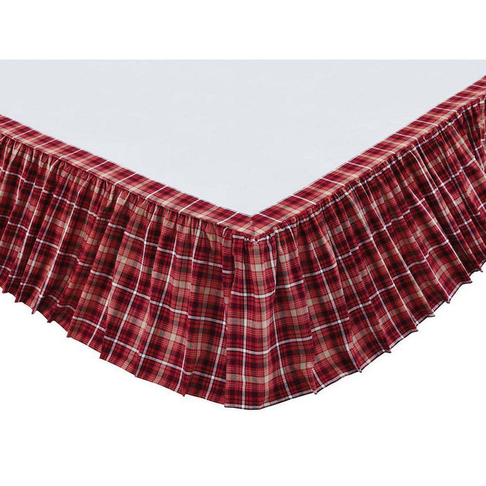 Braxton Bed Skirt Queen Bed Skirt- Primitive Star Quilt Shop