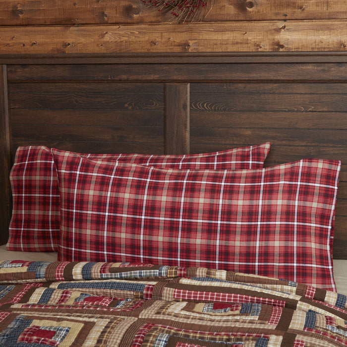 Braxton King Pillow Case - Set of 2 - Primitive Star Quilt Shop