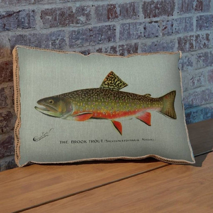 Brook Trout Pillow