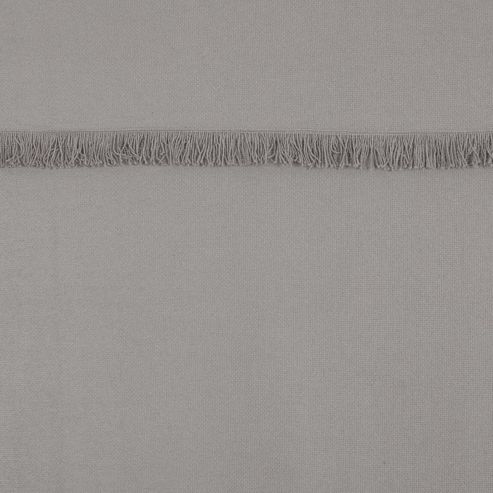 Burlap Dove Grey Shower Curtain - Primitive Star Quilt Shop