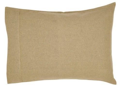 Burlap Natural Standard Pillow Case - Set of 2 - Primitive Star Quilt Shop
