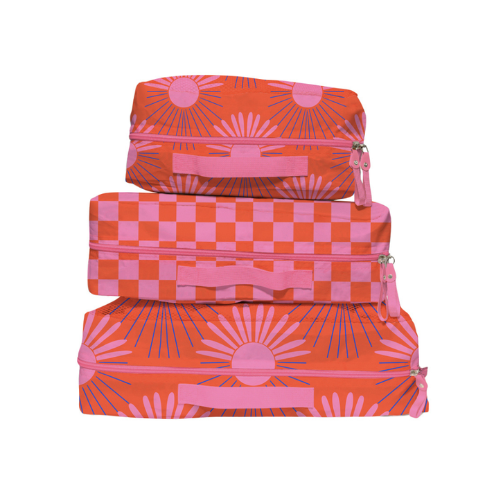 Burning Sun 3 Piece Packing Cube