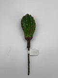 Supreme Cactus Pick 10" - Artificial Non-Flowering Plants Silk