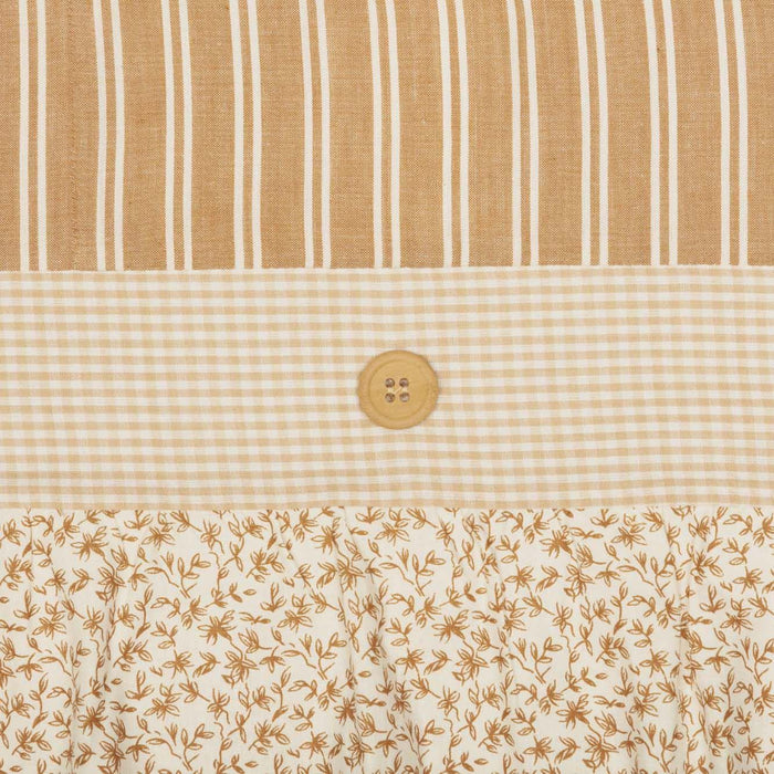 Camilia Ruffled Lined Valance 60" - Primitive Star Quilt Shop