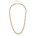 Camille Chain Necklace in Shiny Gold