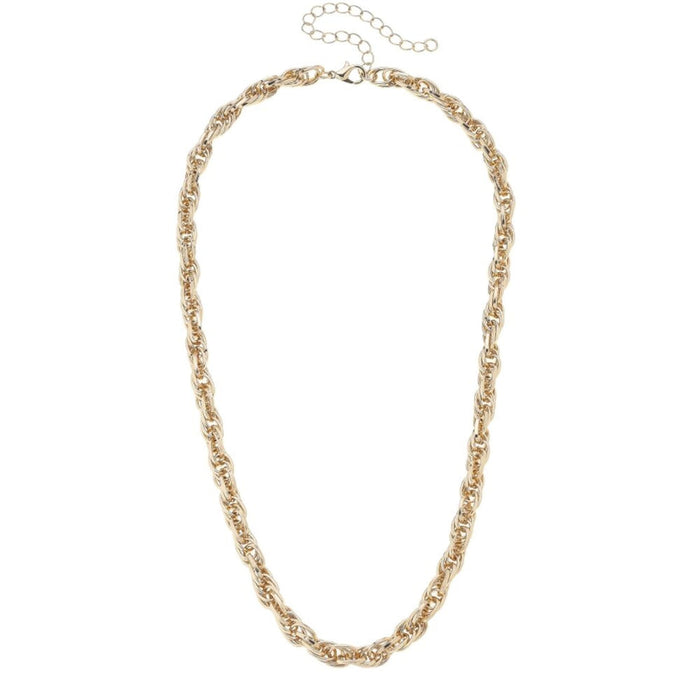 Camille Chain Necklace in Shiny Gold