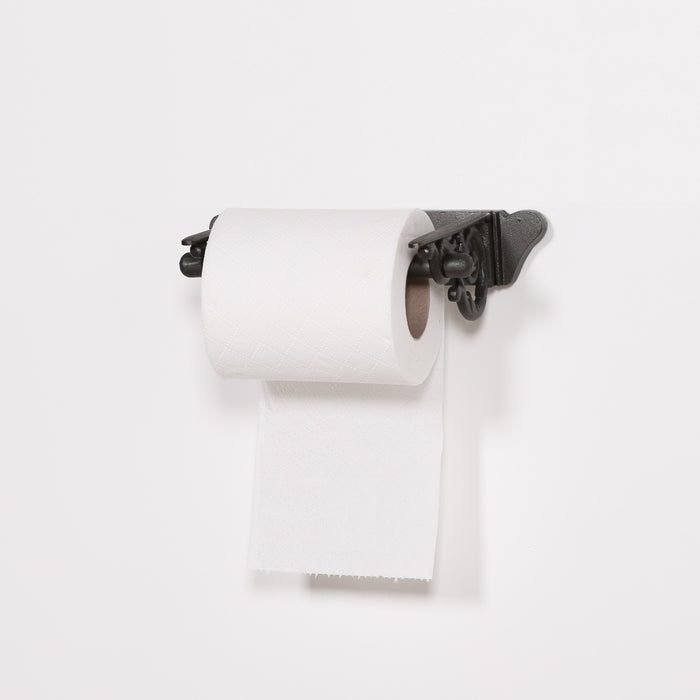 Cast Iron Scroll Toilet Roll Holder - Modern Home Interiors