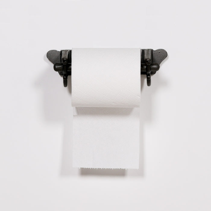 Cast Iron Scroll Toilet Roll Holder - Modern Home Interiors