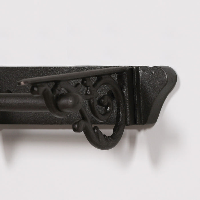 Cast Iron Scroll Toilet Roll Holder - Modern Home Interiors