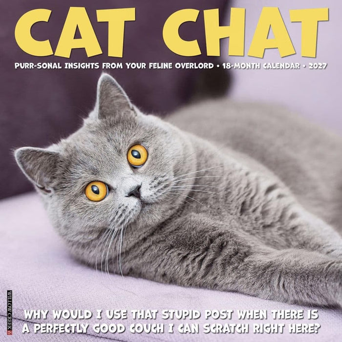 Cat Chat - 2027 Wall Calendar | Willow Creek Press