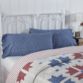 Celebration Ruffled King Pillow Case - Set of 2 - Primitive Star Quilt Shop