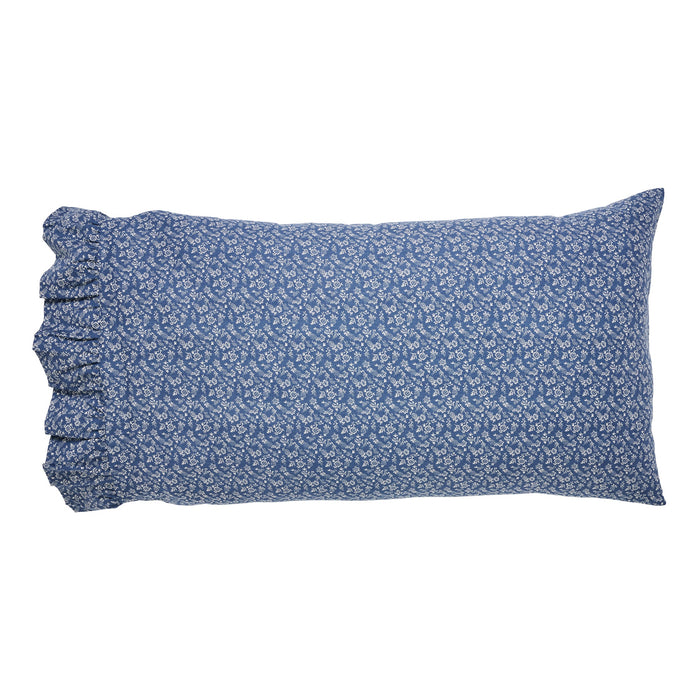 Celebration Ruffled King Pillow Case - Set of 2 - Primitive Star Quilt Shop