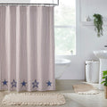 Celebration Star Applique Shower Curtain - Primitive Star Quilt Shop