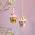 Champagne on Ice Ornament