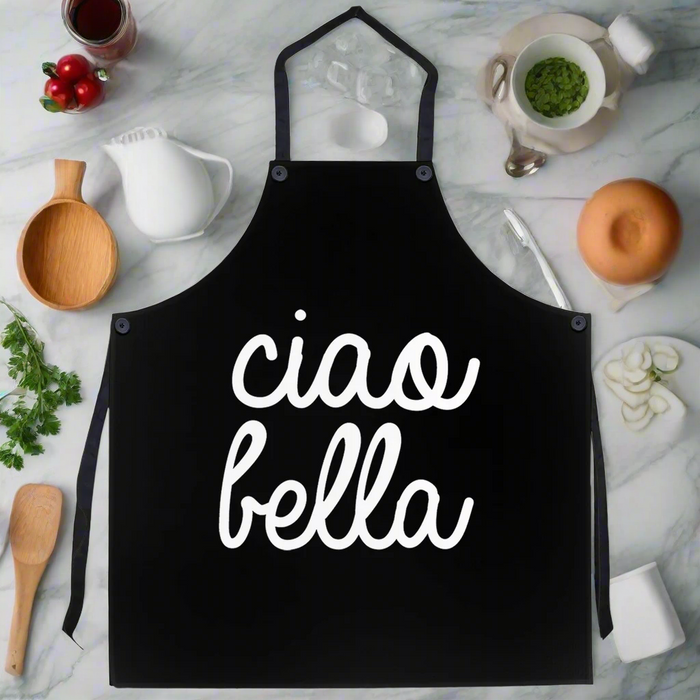 Ciao Bella Black Apron
