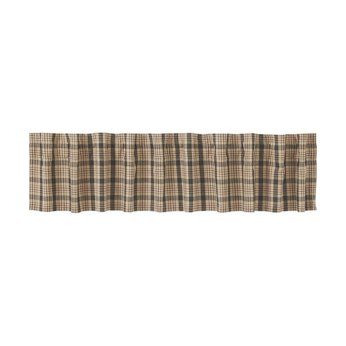 Cider Mill Plaid Lined Valance 90" - Primitive Star Quilt Shop