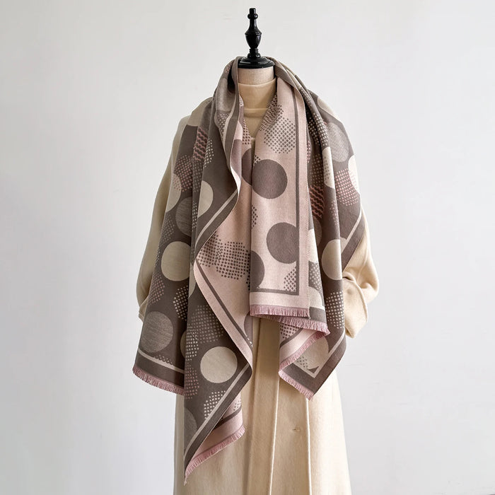 Ciretta Pashmina Scarf Khaki