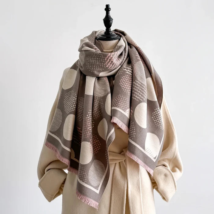 Ciretta Pashmina Scarf Khaki