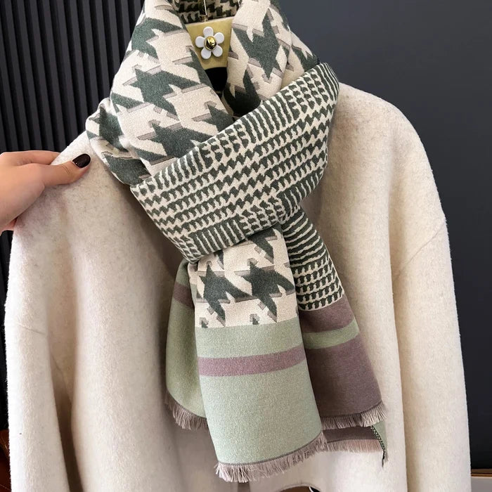 Cita Pashmina Scarf Green