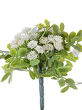 AmBest Clover Flower Bush Cream 9" - Uncategorized Silk
