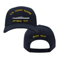 Coast Guard Custom Ship Cap - Iowa Class WWII Battleship Hats and Caps