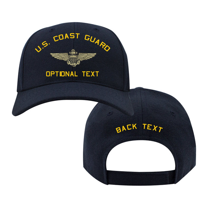 Coast Guard Custom Ship Cap - Naval Aviator Insignia Hats and Caps