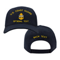 Coast Guard Custom Ship Cap - NAVY CHIEF ANCHOR Hats and Caps
