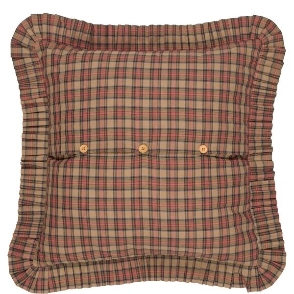 Crosswoods Fabric Euro Sham 26x26" - Primitive Star Quilt Shop