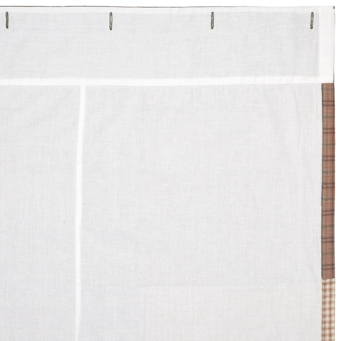 Crosswoods Lined Shower Curtain - Primitive Star Quilt Shop
