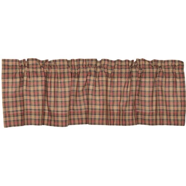 Crosswoods Lined Valance 60" - Primitive Star Quilt Shop