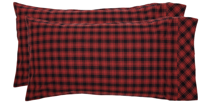 Cumberland King Pillow Case - Set of 2 - Primitive Star Quilt Shop