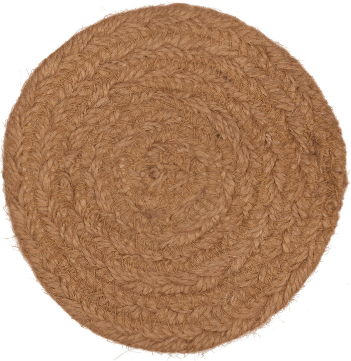 Cumberland Moose Braided Coaster 4" - Set of 6 - Primitive Star Quilt Shop