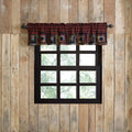 Cumberland Patchwork Lined Valance 72" - Primitive Star Quilt Shop