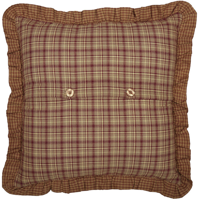 Dawson Star Applique Pillow 18" Filled Default - Primitive Star Quilt Shop