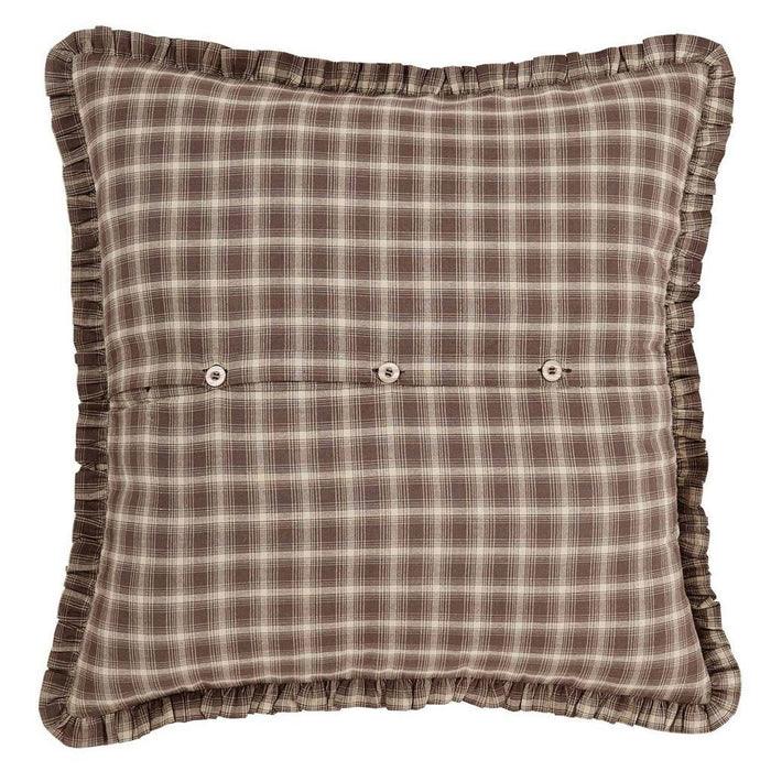 Dawson Star Fabric Euro Sham 26x26" - Primitive Star Quilt Shop
