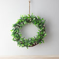 Decorative Heart Mistletoe Wreath, 35cm - Modern Home Interiors